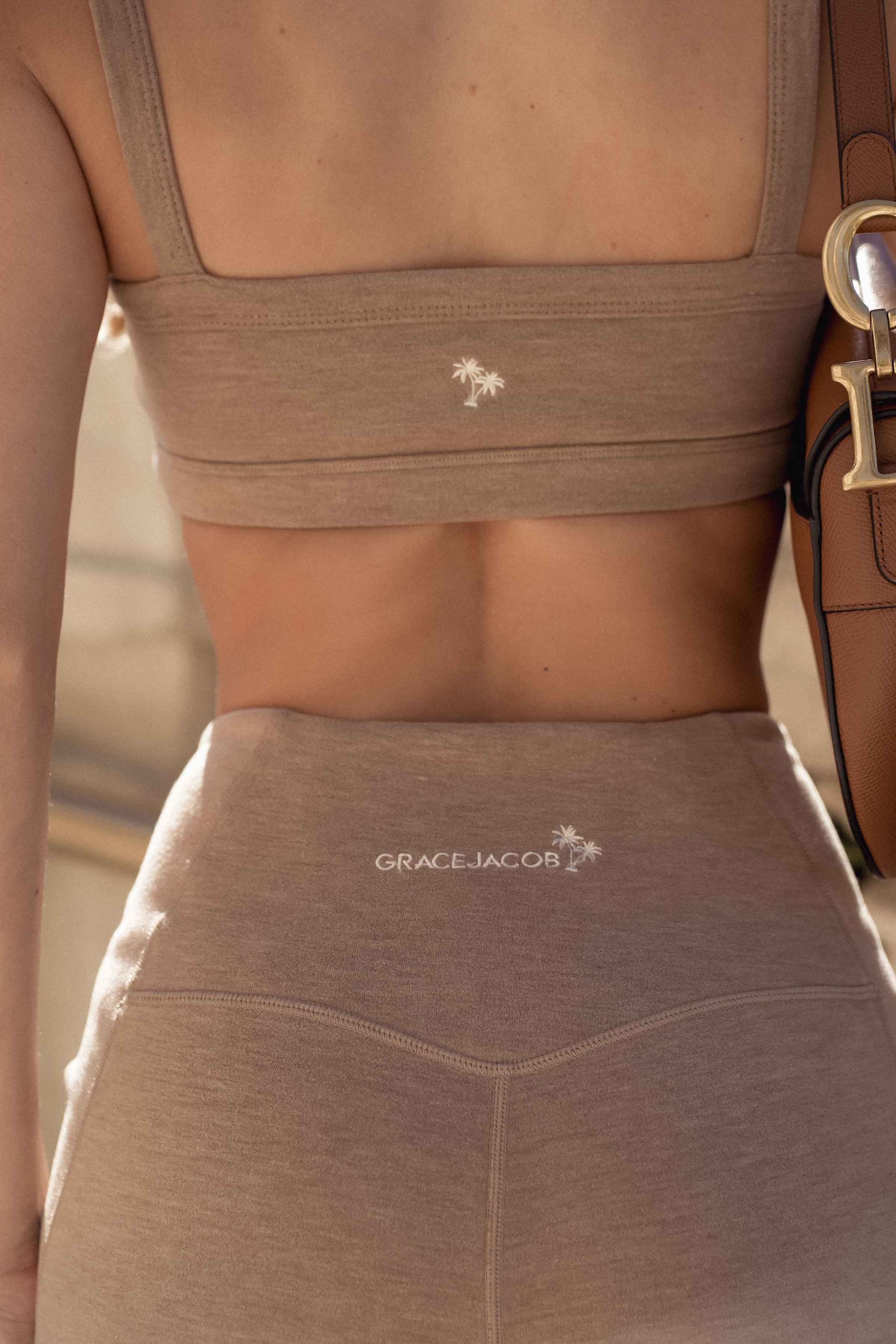 Salted Caramel Bralette - Light Brown