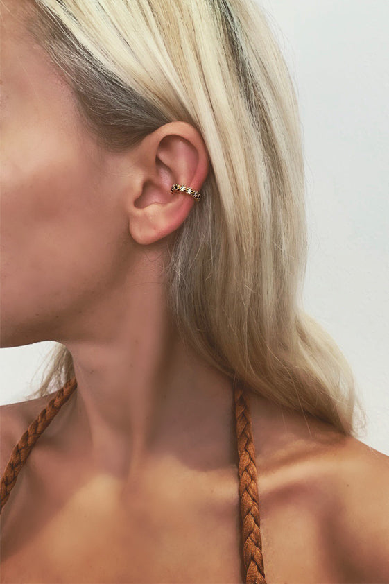 Mykonos Clear Earcuff