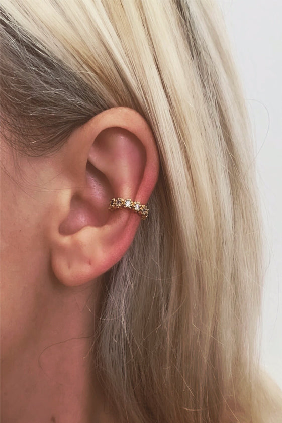 Mykonos Clear Earcuff