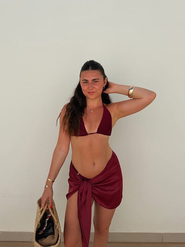 Customer photo: Cherry Shimmer Bikini
