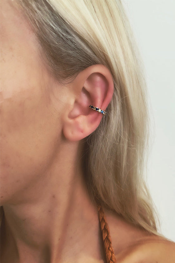 Santorini pastel earcuff