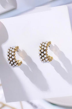 Sophia pearl earrings